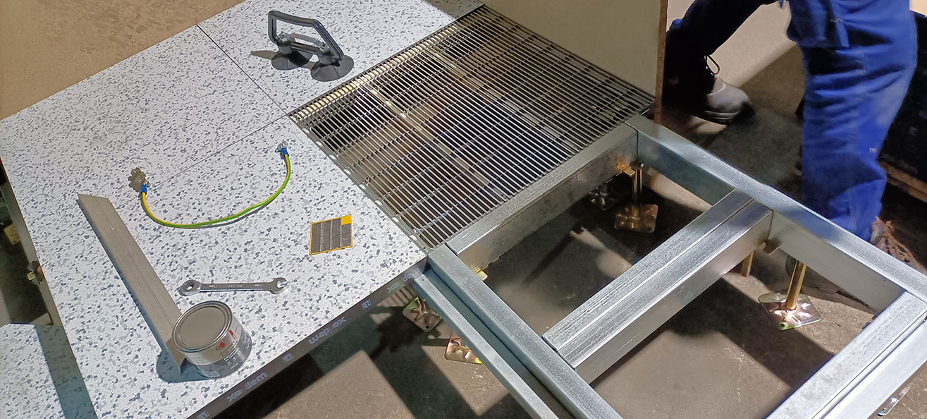 Podłogi techniczne podniesione